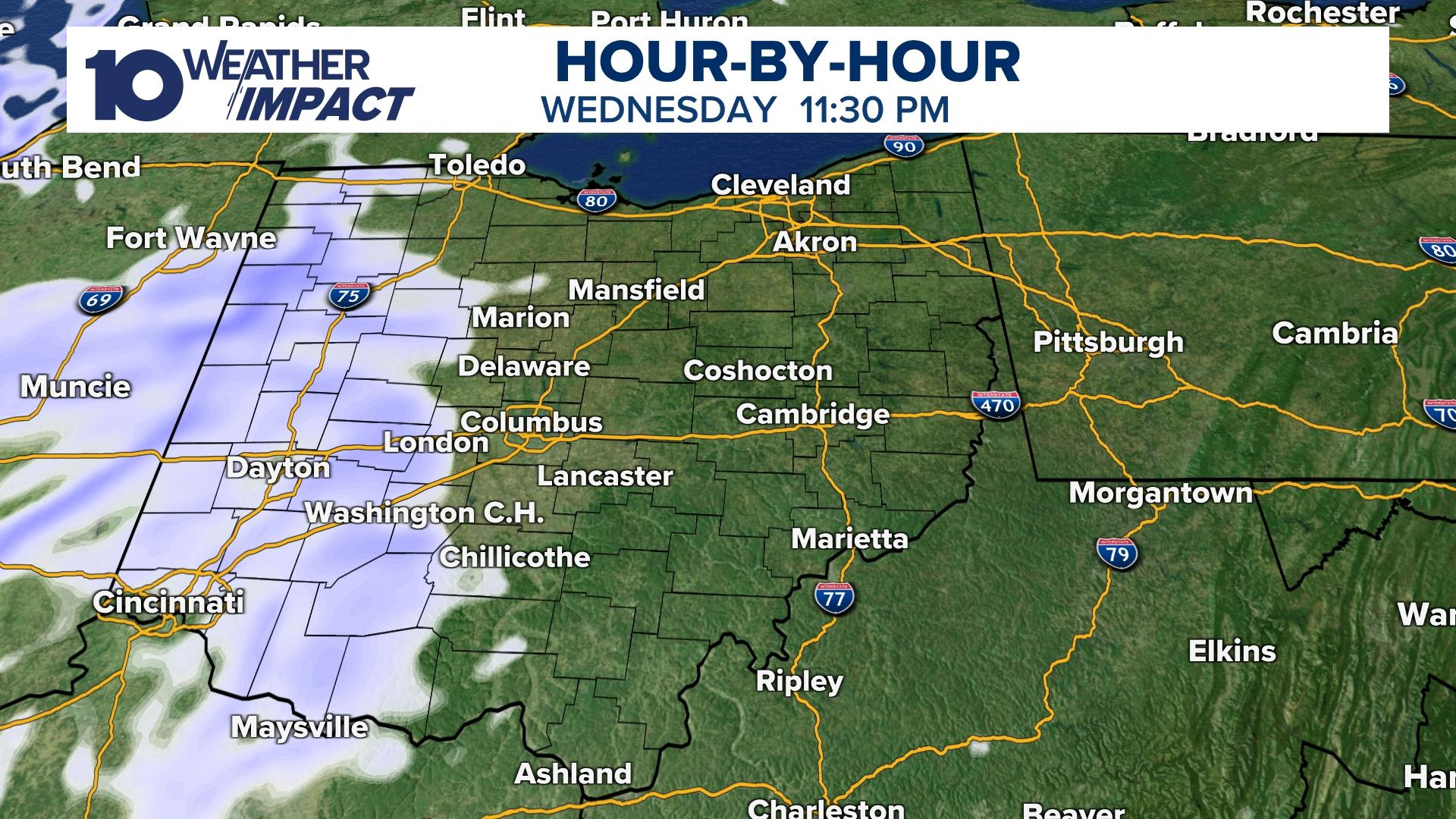 Tracking snow in Columbus, Ohio | More set to arrive later this week ...