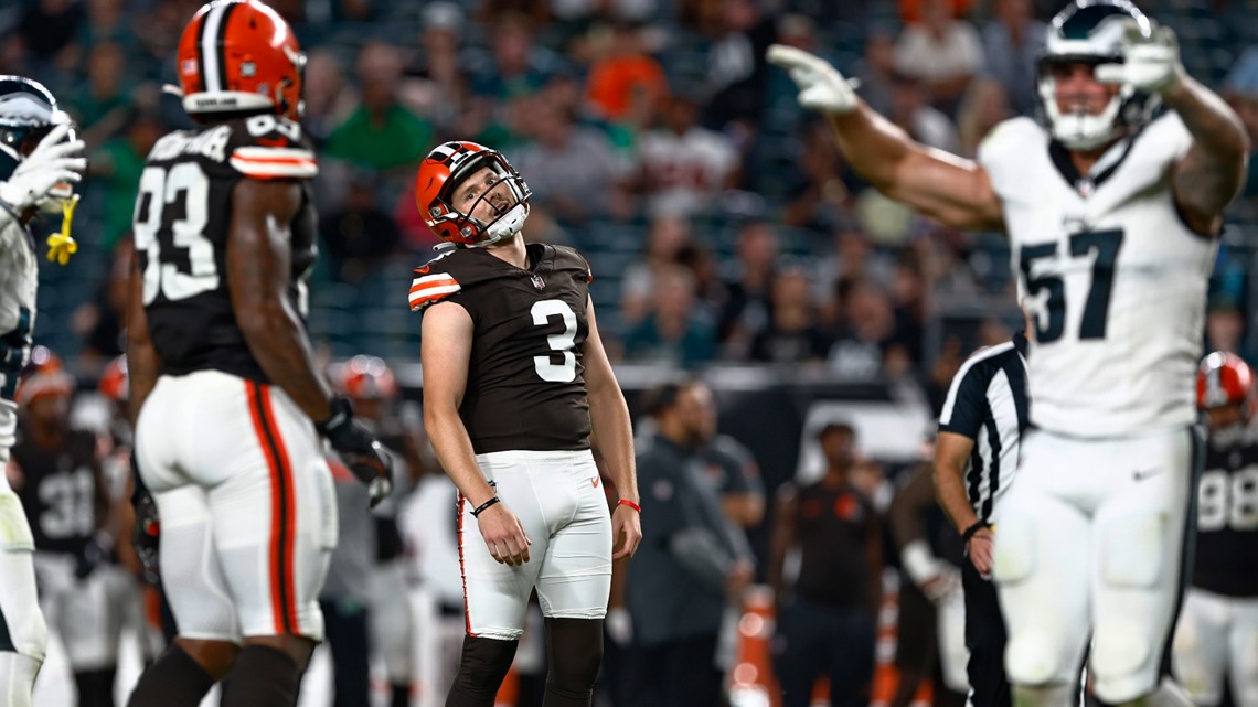 Cade York settling into big role as newest Browns kicker