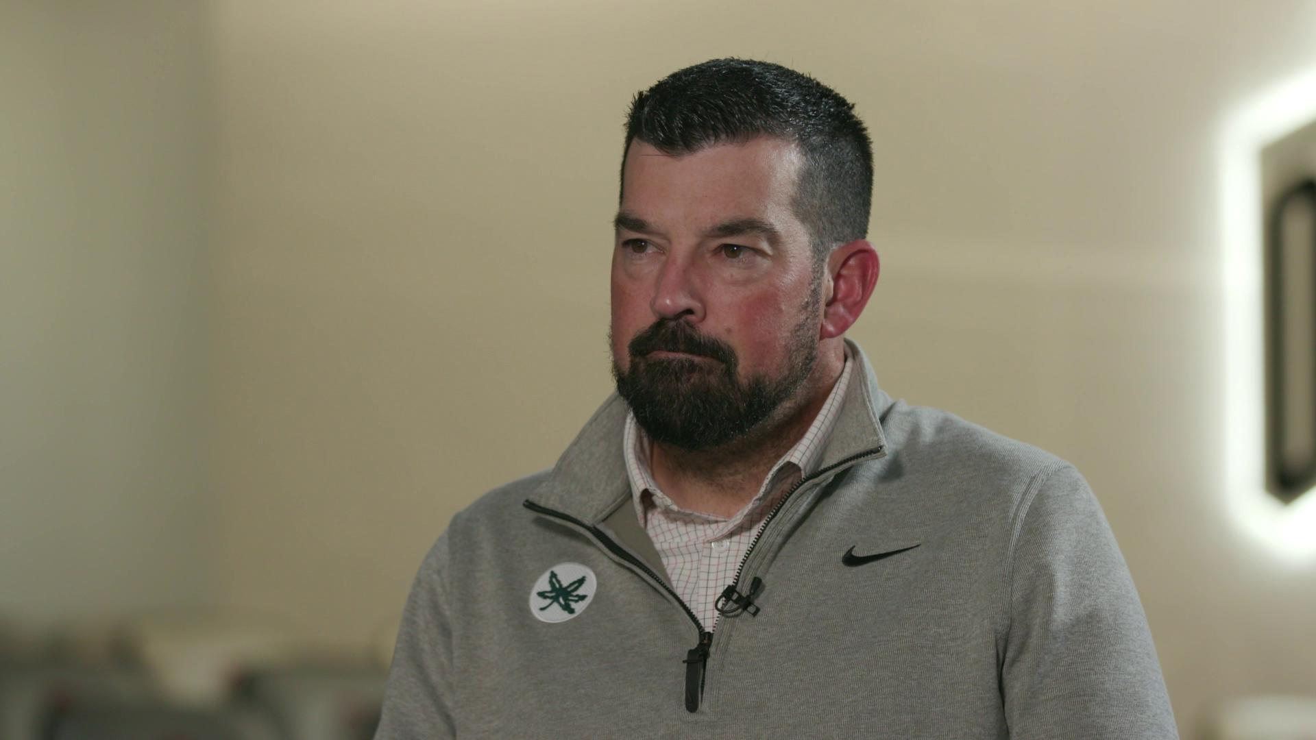 Head coach Ryan Day discusses Ohio State's upcoming game with Purdue.