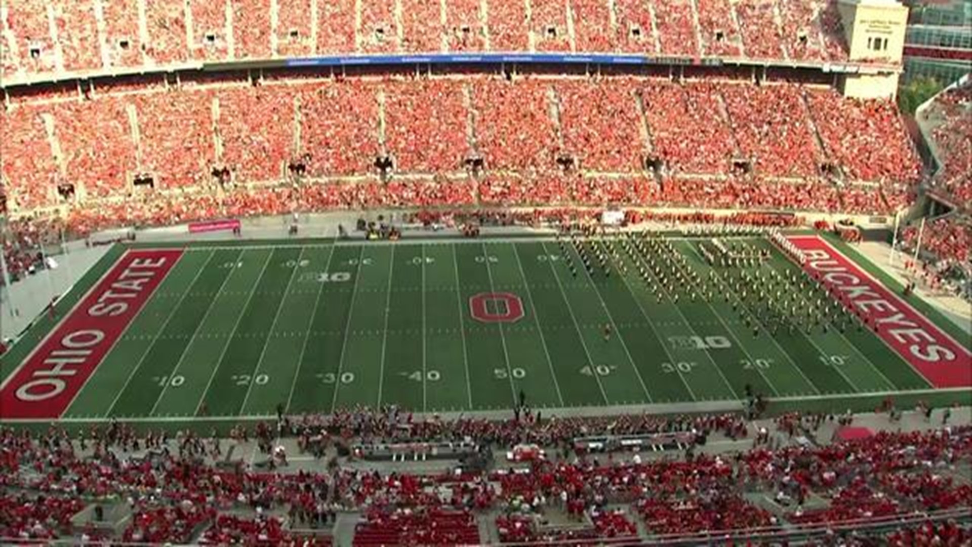 Ohio State Marching Band halftime show vs. Miami