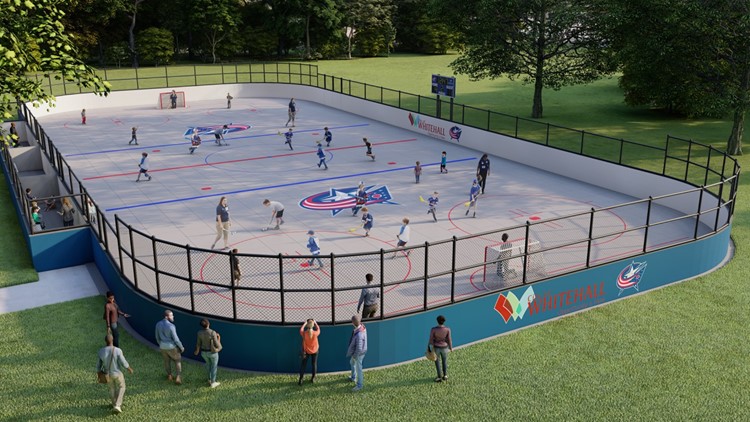 Blue Jackets donate $250,000 to help build street hockey rink in Whitehall