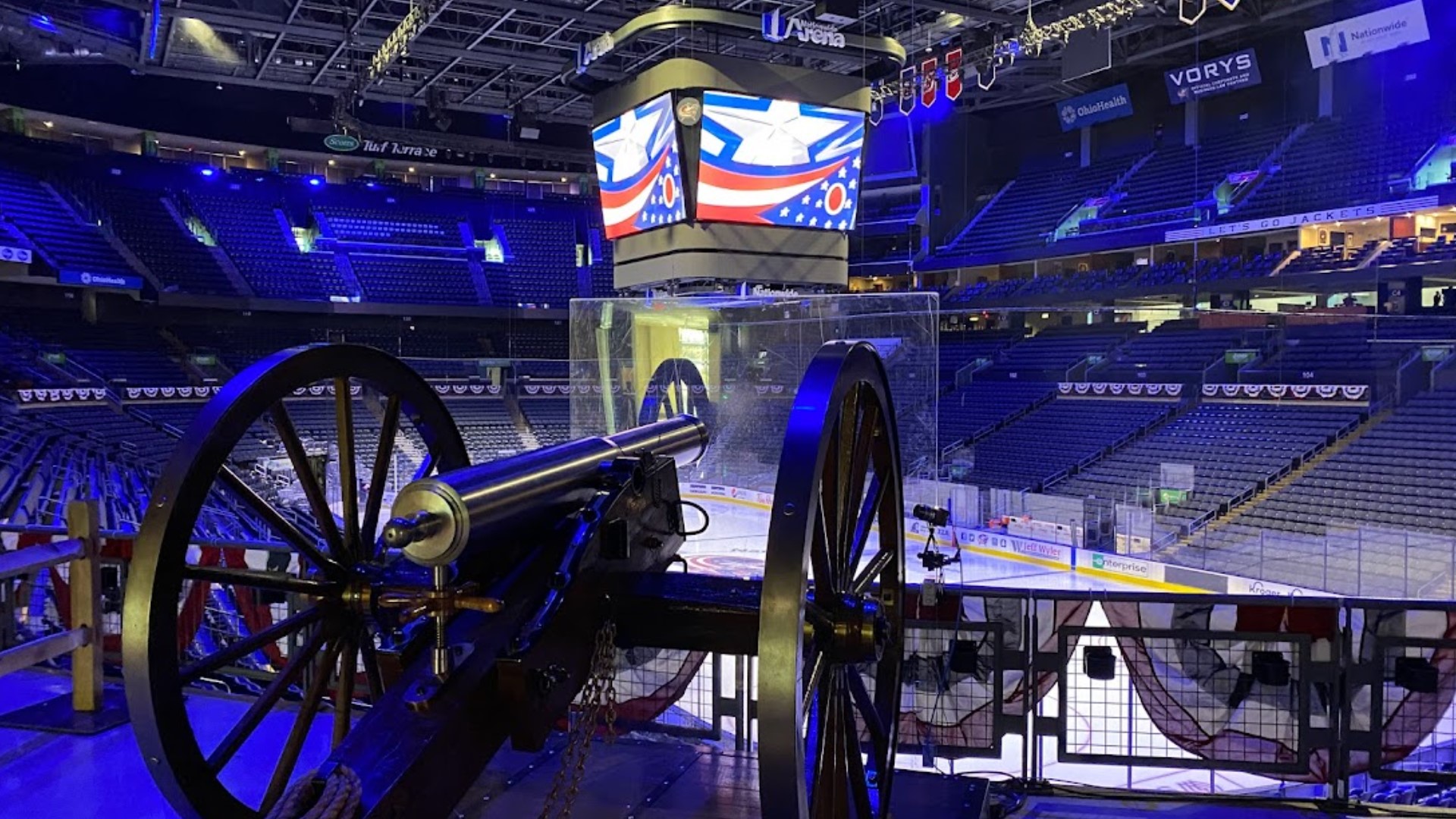 The Columbus Blue Jackets are preparing for its season opener against the Philadelphia Flyers.