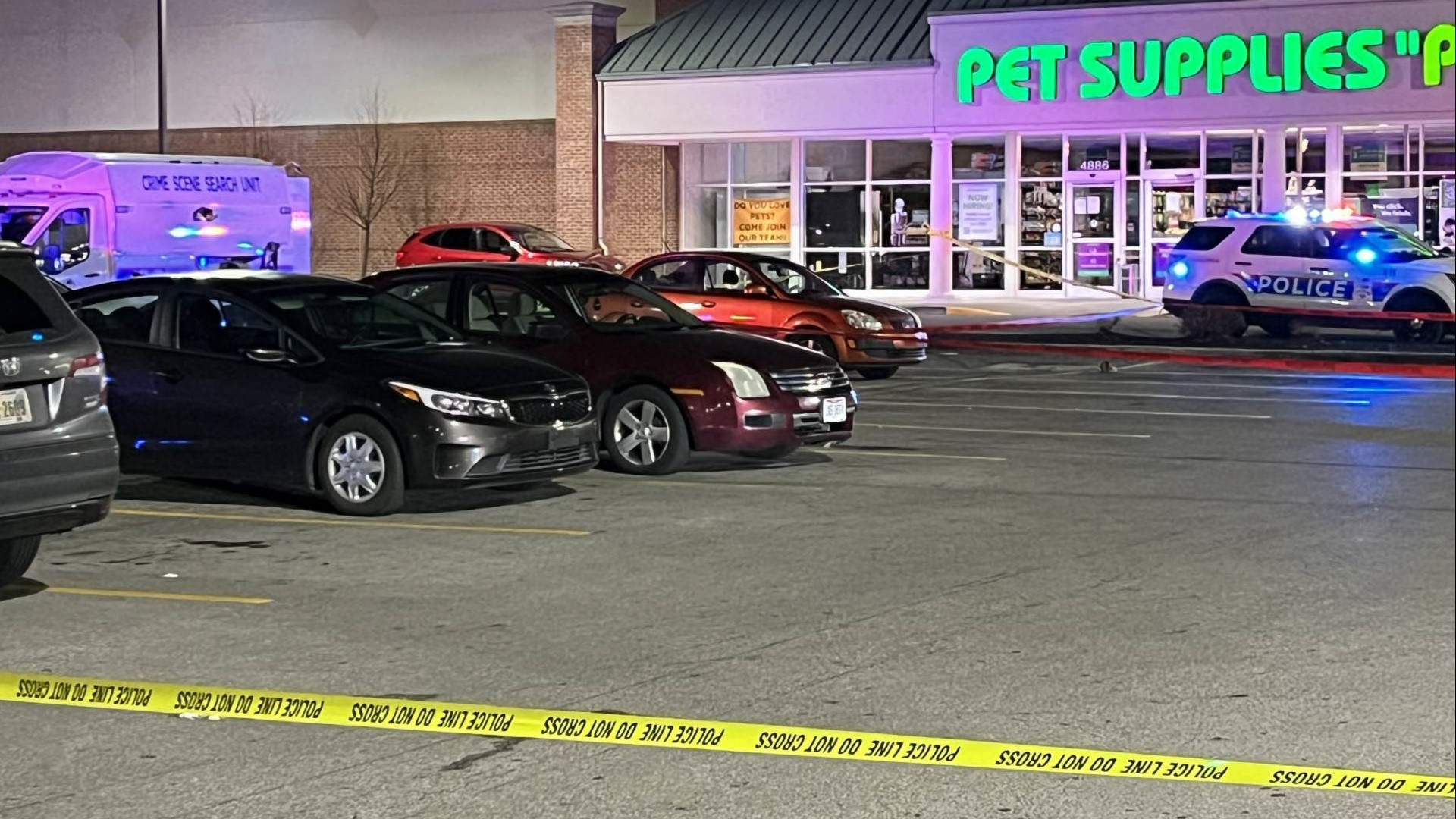 The Columbus Division of Police identified the 42-year-old woman who died after being shot at a shopping center on the city's northeast side on Sunday.
