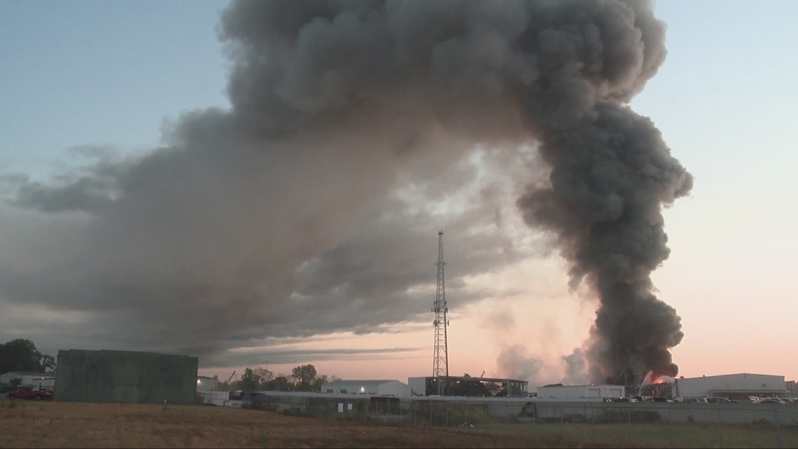 Columbus fire: Ohio EPA monitoring air quality | 10tv.com