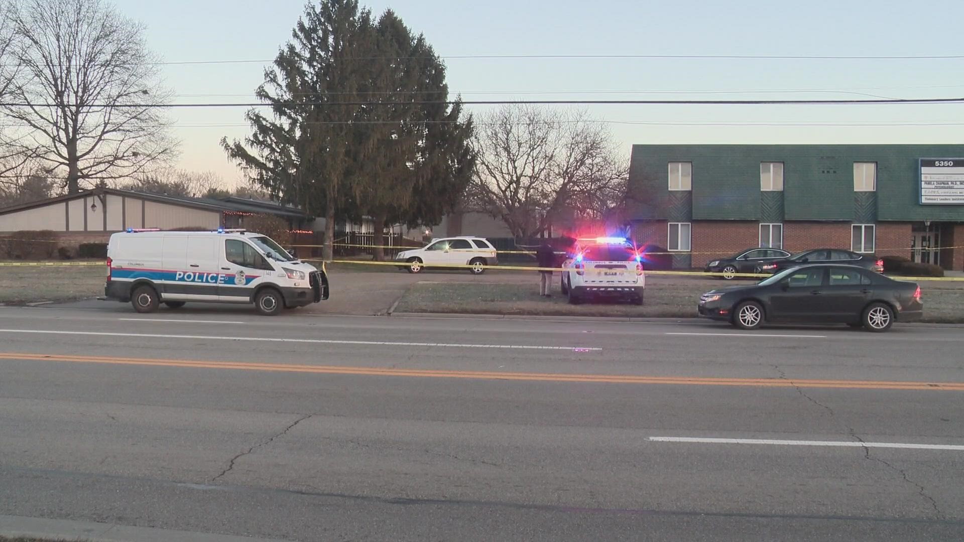 The Columbus Division of Police's Homicide Unit is investigating claims of self-defense.