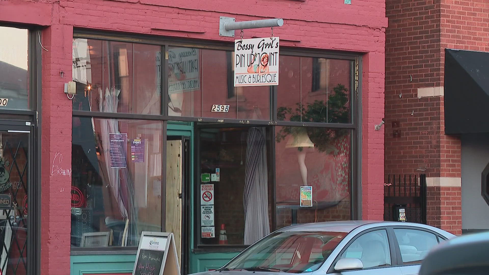 The owner said a man came into their bar Wednesday night yelling homophobic slurs, caused damage to their property and assaulted an employee.