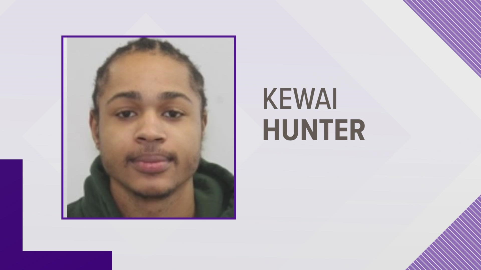A warrant has been issued for Kewai Hunter for the murder of Roderick Michael.