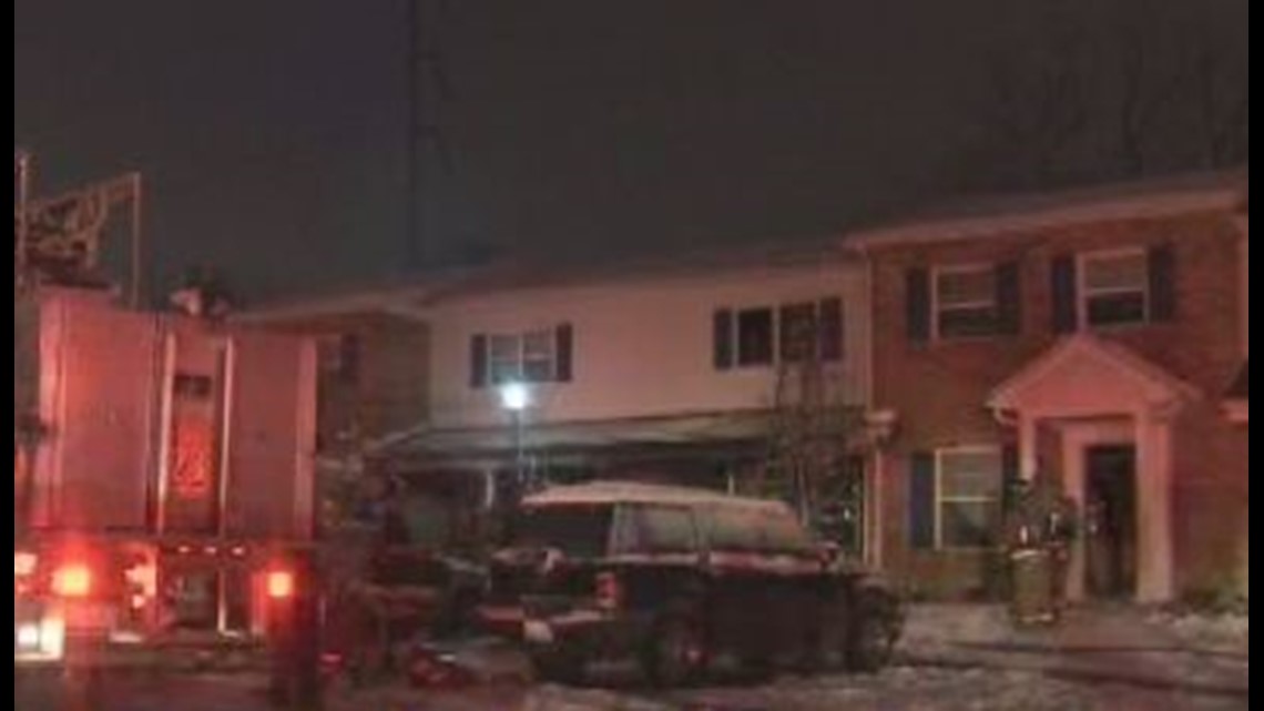 Fire Damages Apartment In East Columbus, Families Forced Out In Snow