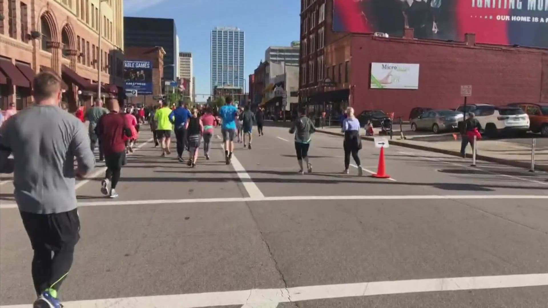 Runners get ready for OhioHealth Capital City Half & Quarter Marathon ...