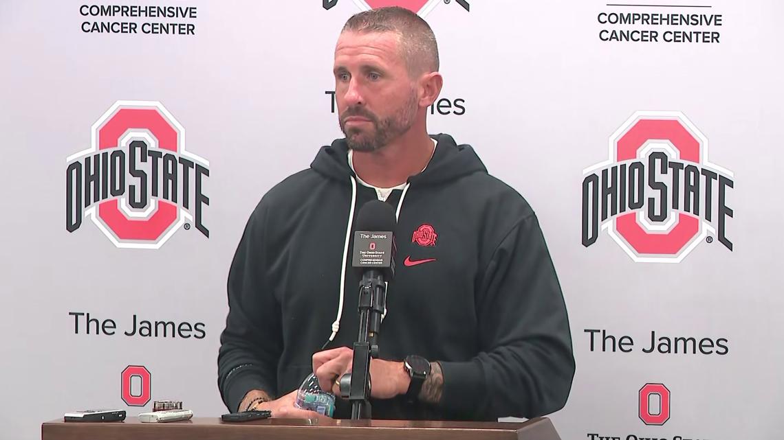 Ohio State press conference | Offensive coordinator Brian Hartline