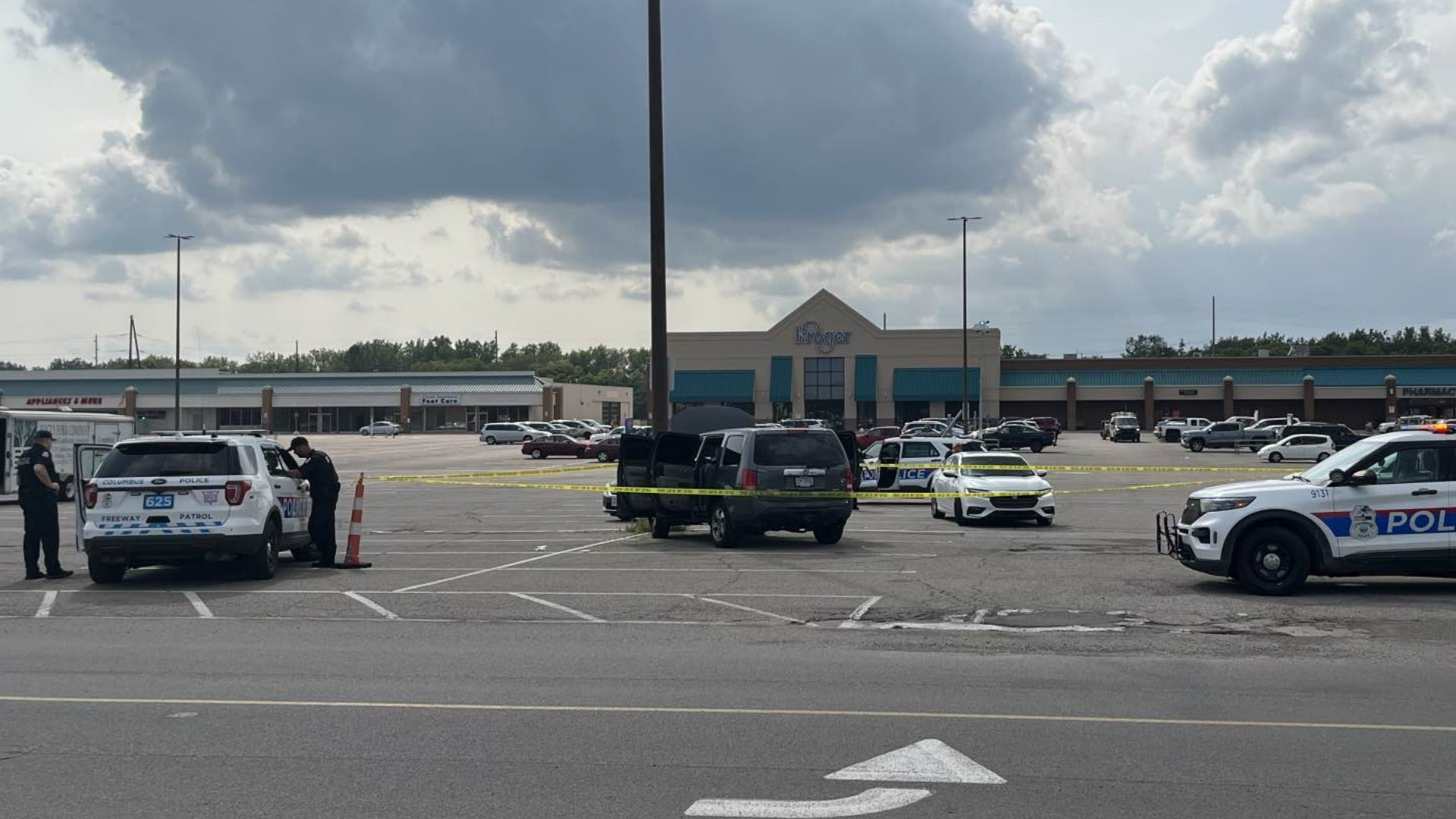 Child injured after crash in south Columbus Kroger parking lot | 10tv.com