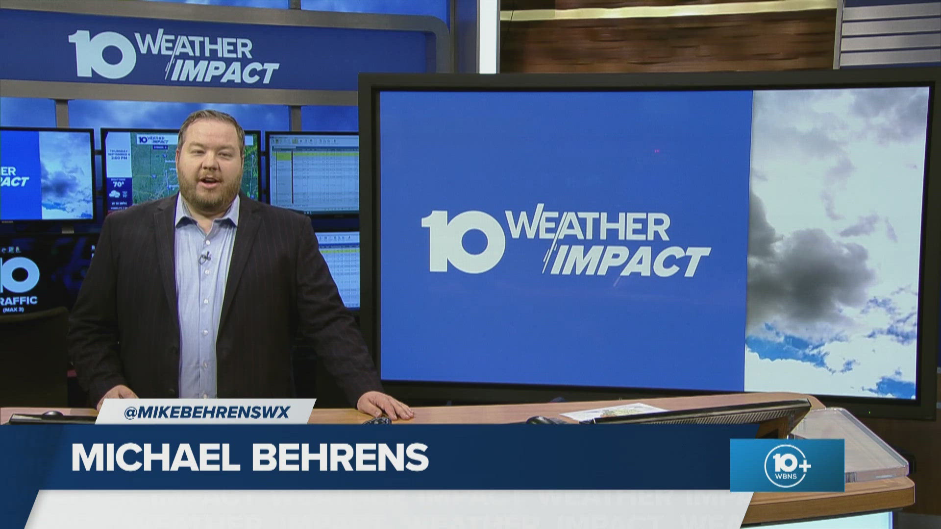 Meteorologist Michael Behrens takes a look at the forecast for the Ohio State game on Saturday.