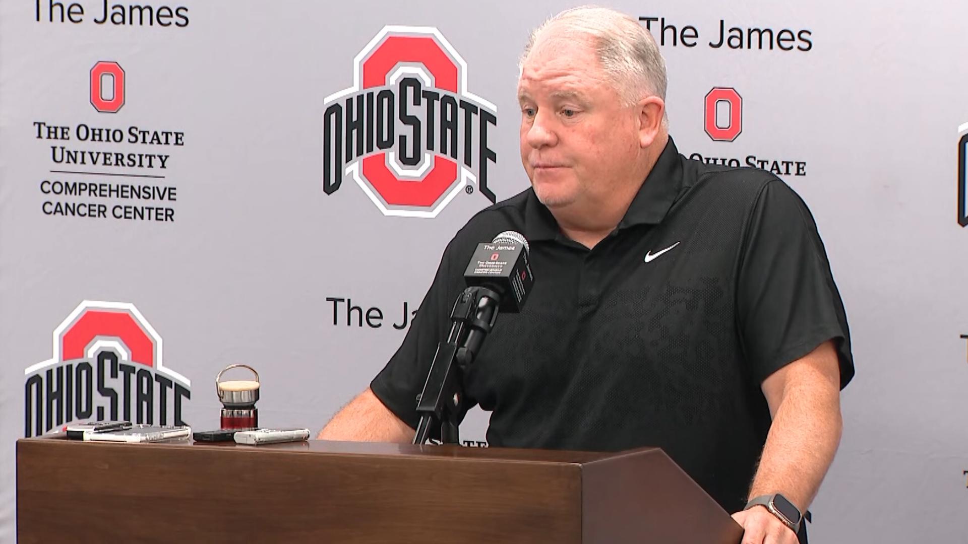 Offensive coordinator Chip Kelly speaks ahead of this weekend's top-5 matchup against Oregon.