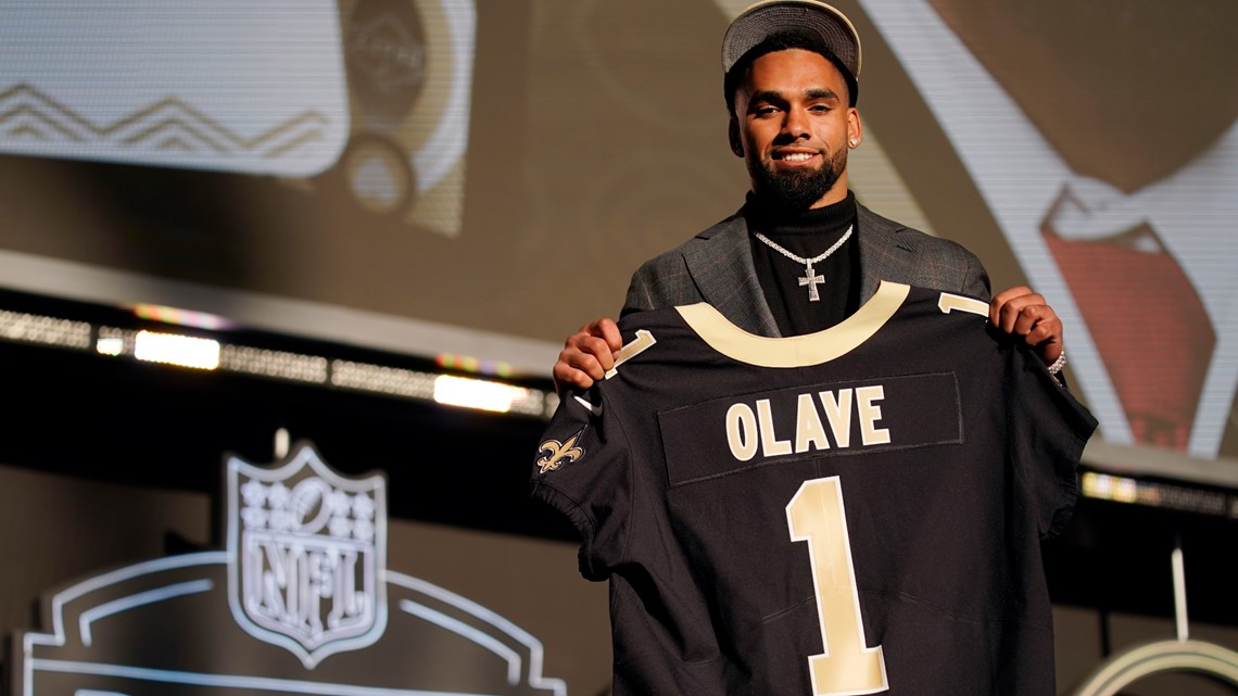 Chris Olave draft: New Orleans Saints take San Diego native 11th overall