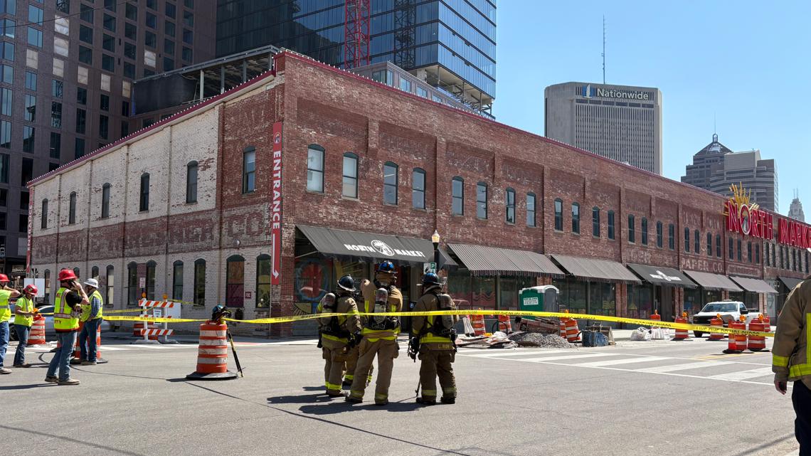 Gas leak in downtown Columbus prompts evacuation of North Market, other businesses