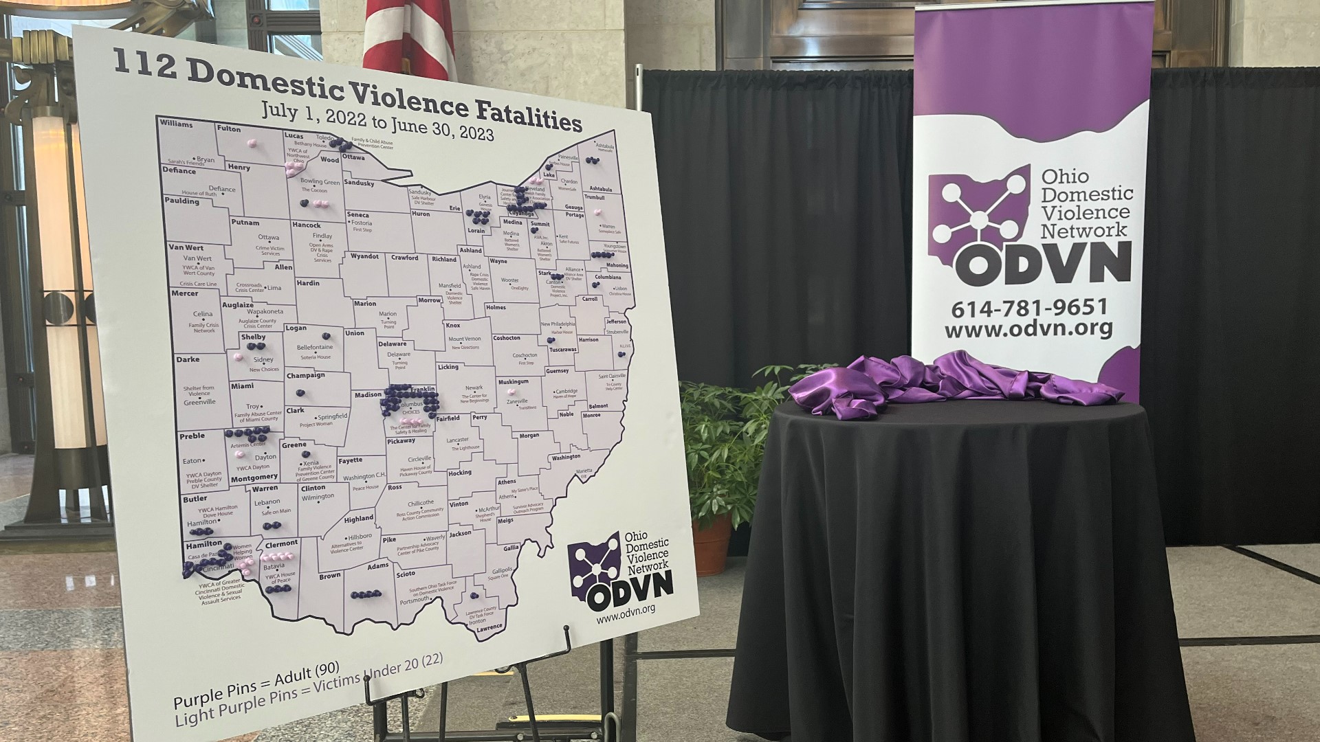 According to the Ohio Domestic Violence Network’s eighth annual count of domestic violence fatalities, Ohio suffered 112 domestic violence fatalities in the year end