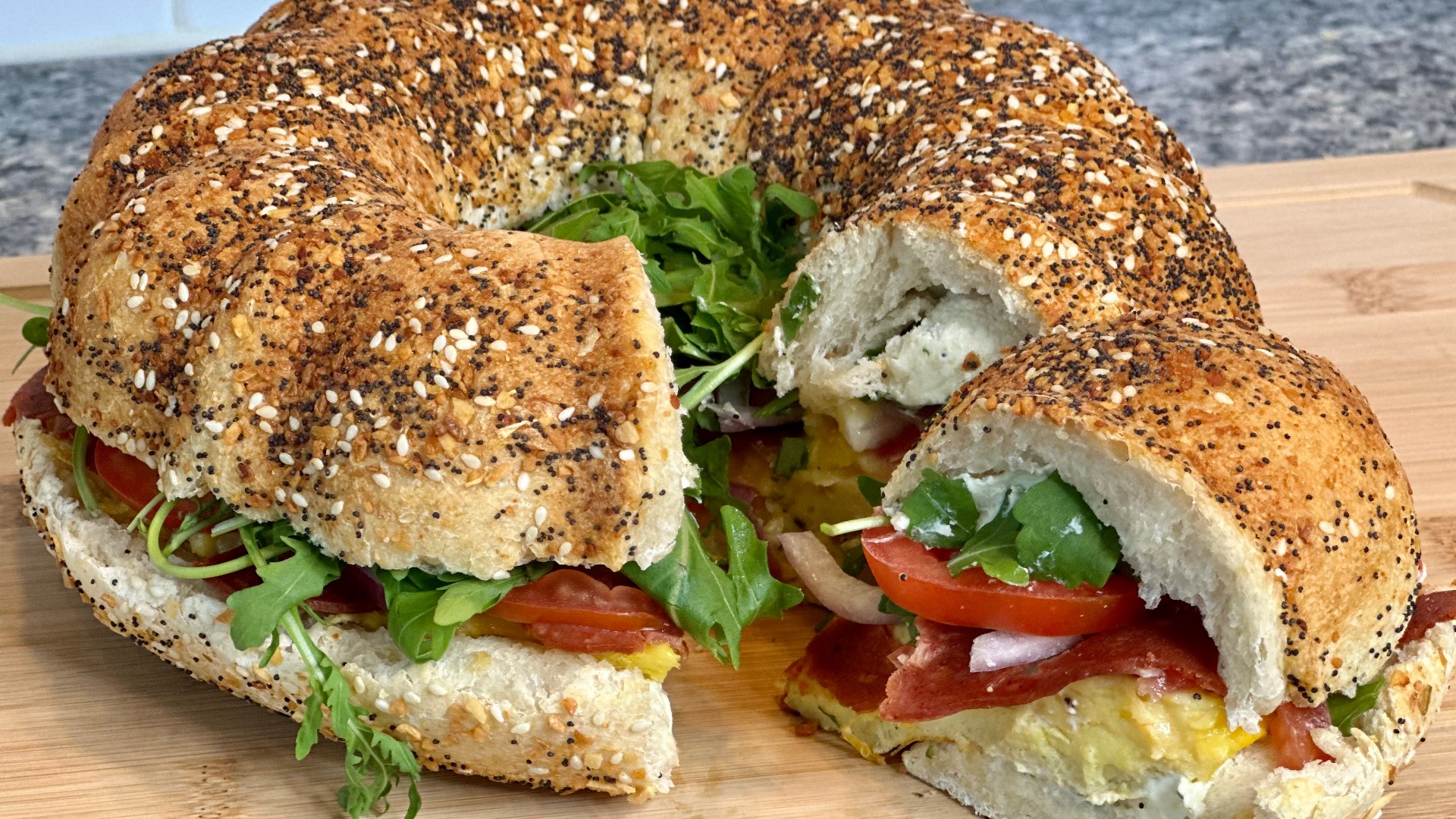 Happy National Have a Bagel Day! What better way to celebrate than to make your very own bagel sandwich? Check out how in the latest Brittany's Bites!