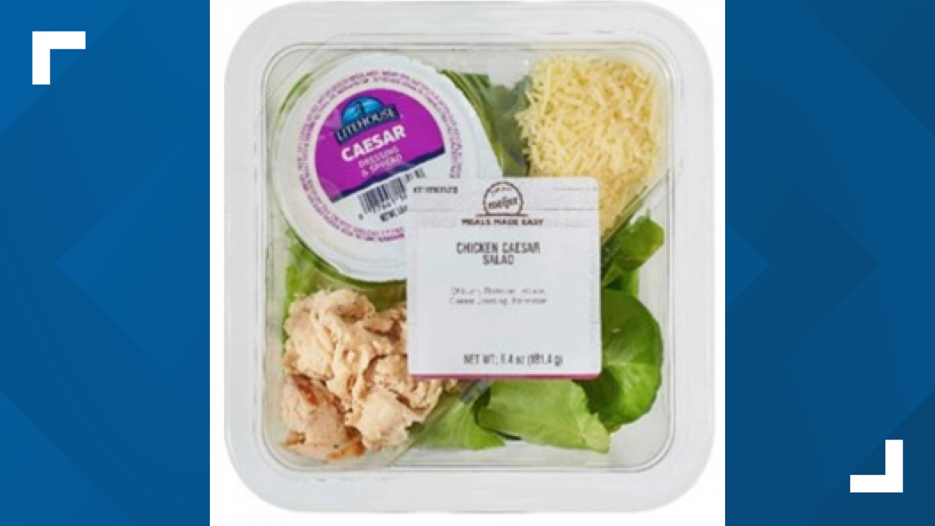 Check your fridge! Premade salads sold at Meijer stores are being recalled for listeria concerns.