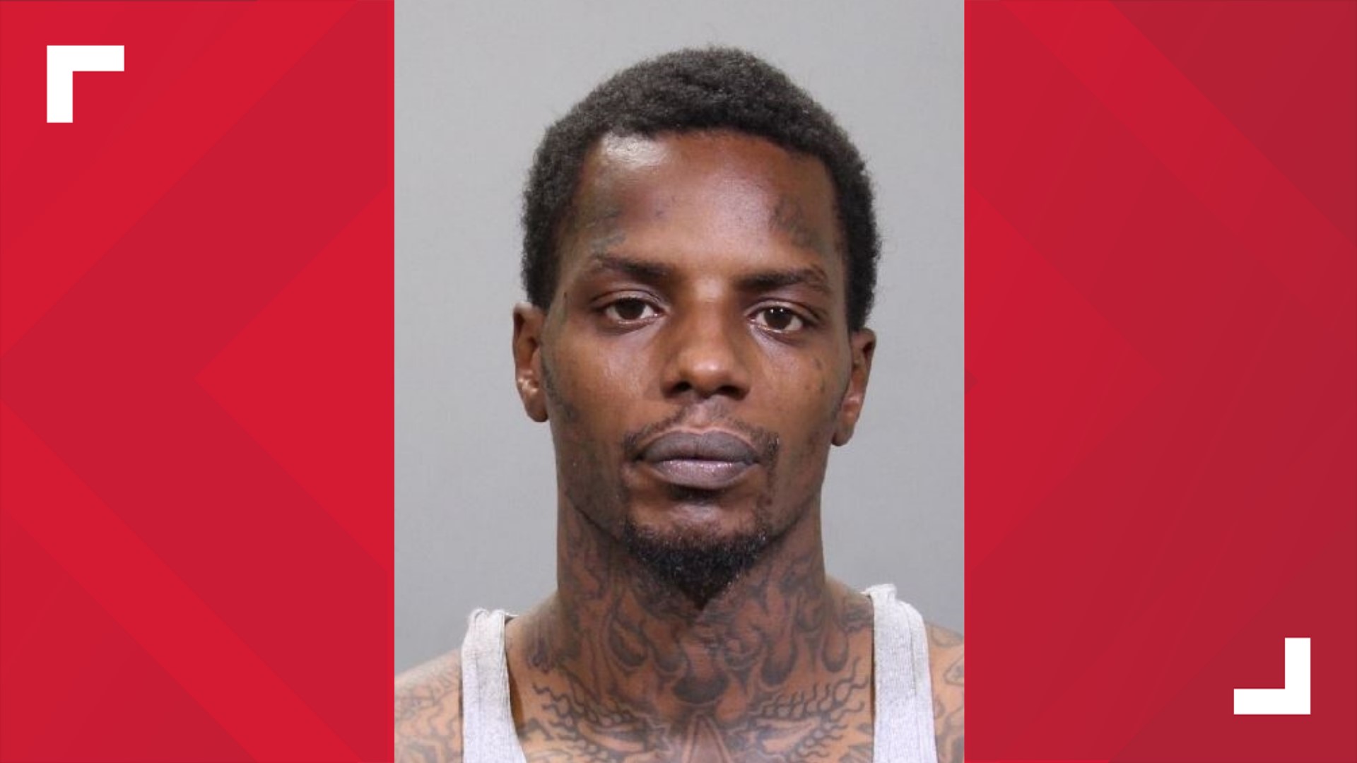 Brandon Brown, 40, was arrested and charged with felonious assault and improperly discharging a firearm into habitation.