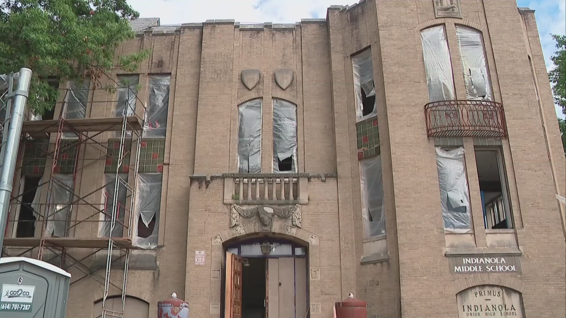 Metro Schools is renovating the former Indianola Junior High School on 19th Street with plans to expand its STEM-based middle and high school program.