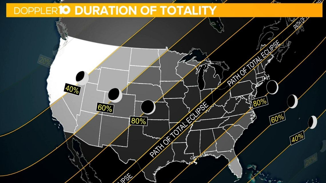 April 8, 2024 total solar eclipse Ohio projections: Duration, path of ...