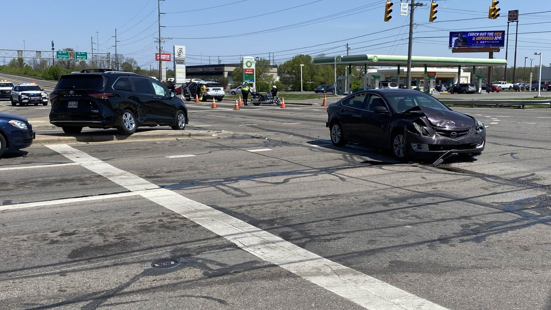 Construction worker in life threatening condition after being struck by vehicle in east Columbus