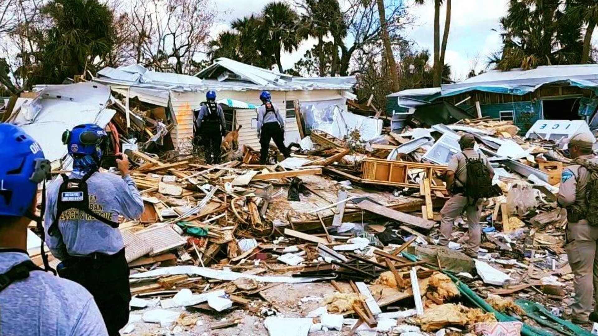 84 members of Ohio Task Force 1 were sent to Florida to help in the aftermath of the hurricane that hit Florida Sept. 28.