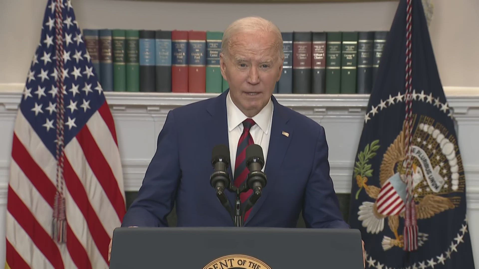 President Biden is set to deliver remarks at 12:30 p.m. after the collapse of the Francis Scott Key Bridge at Baltimore's harbor.