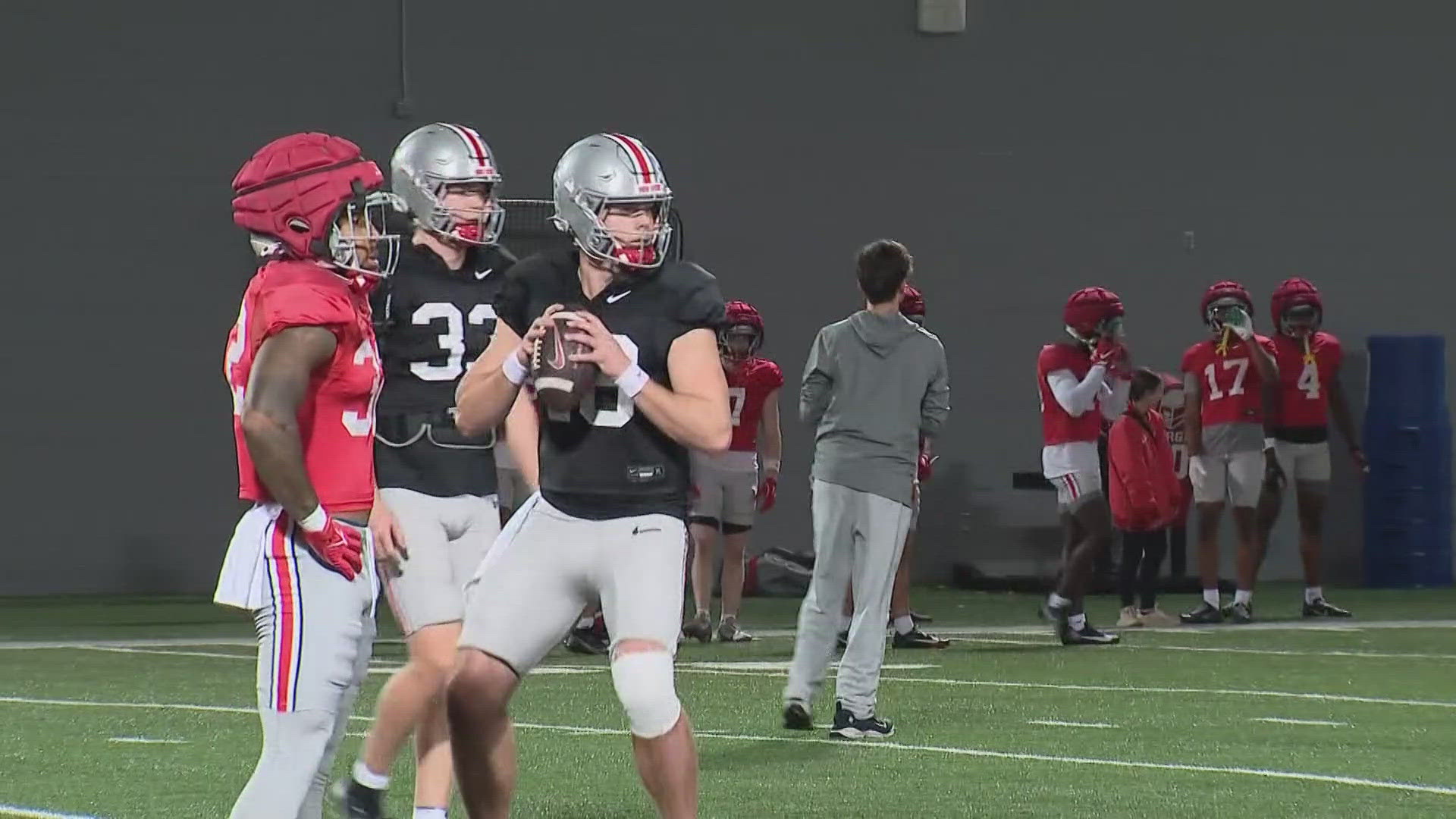 Ohio State Buckeyes preparing for Cotton Bowl game against Texas | 10tv.com