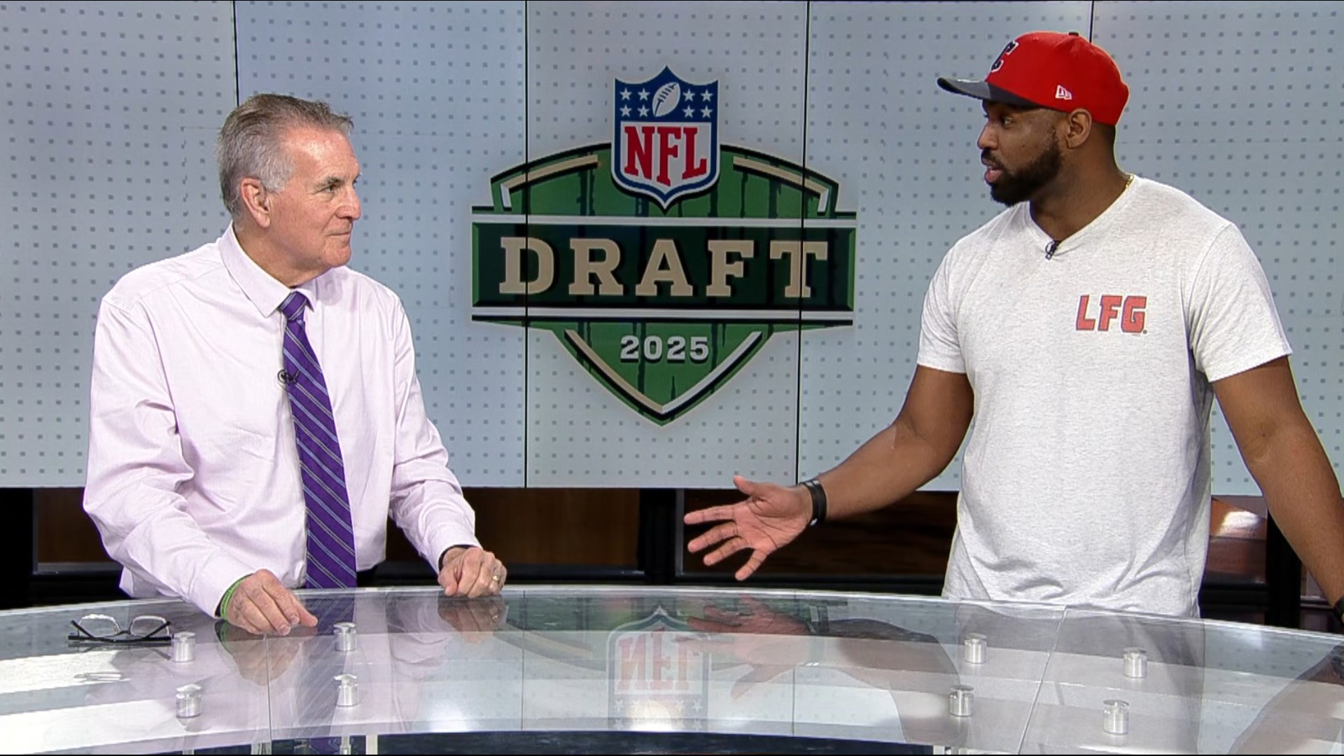 10TV's Dom Tiberi and 97.1 The Fan's Tyvis Powell break down the upcoming NFL draft and discuss the positions the Browns and Bengals should target.