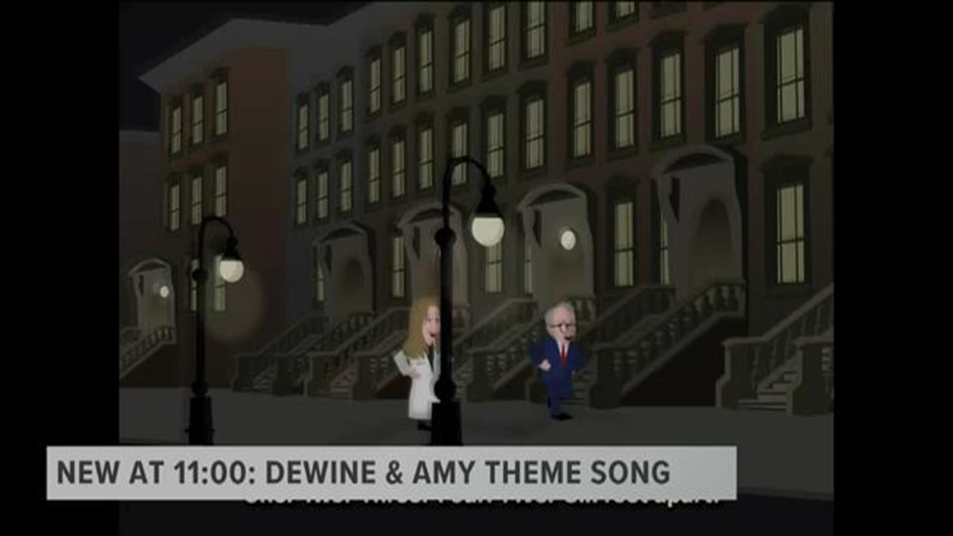 "DeWine & Amy" get "LaVerne & Shirley" treatment