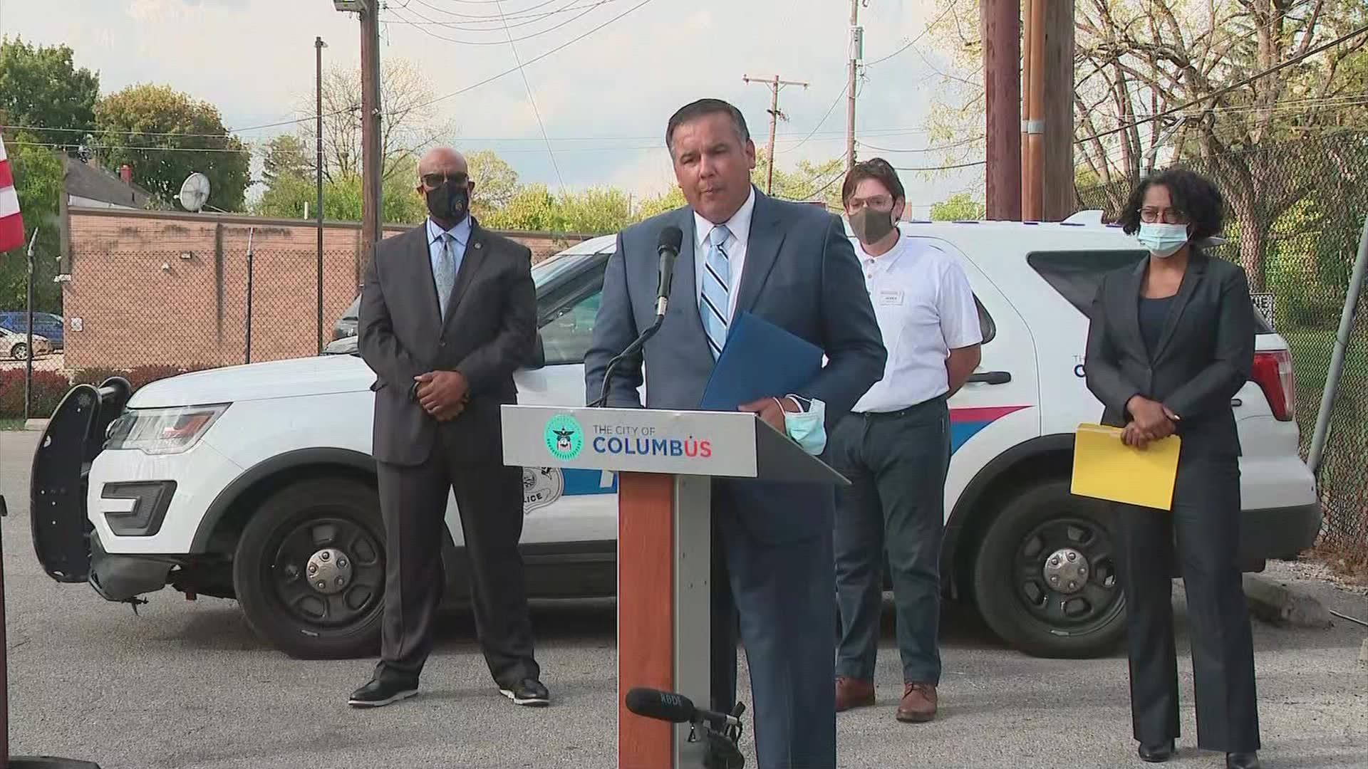 The announcement comes as part of a continued effort to boost safety throughout Columbus.