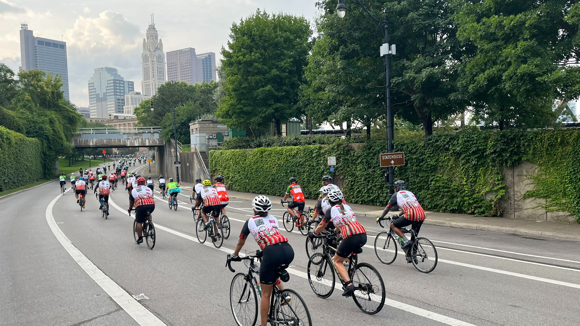 Pelotonia kicks off in downtown Columbus