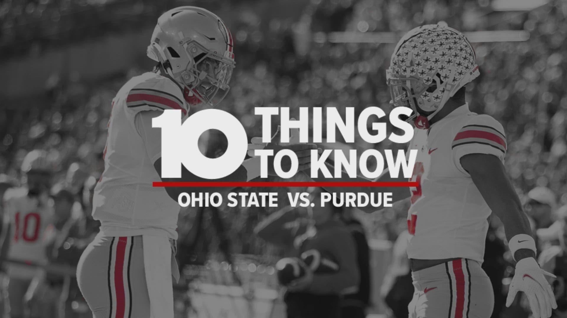 Ohio State vs. Purdue 10 Things To Know