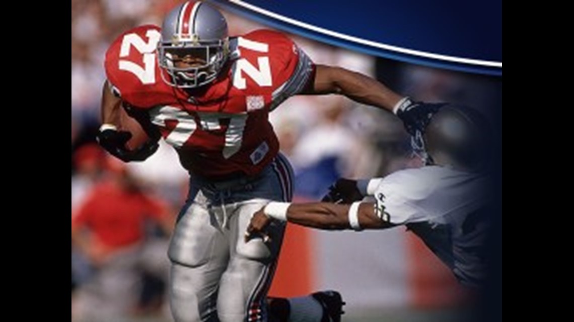 Eddie George enshrined in College Football Hall of Fame - Ohio State