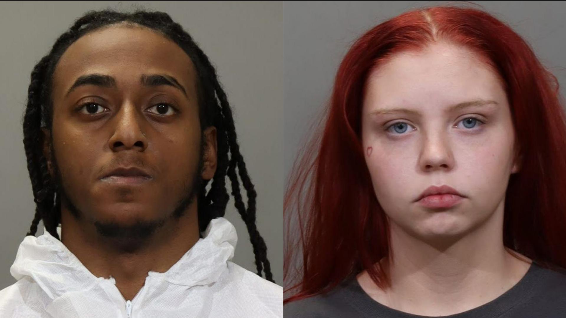 A man and a woman have been arrested and charged in the case of a man who was found dead in the Weinland Park neighborhood Wednesday morning.