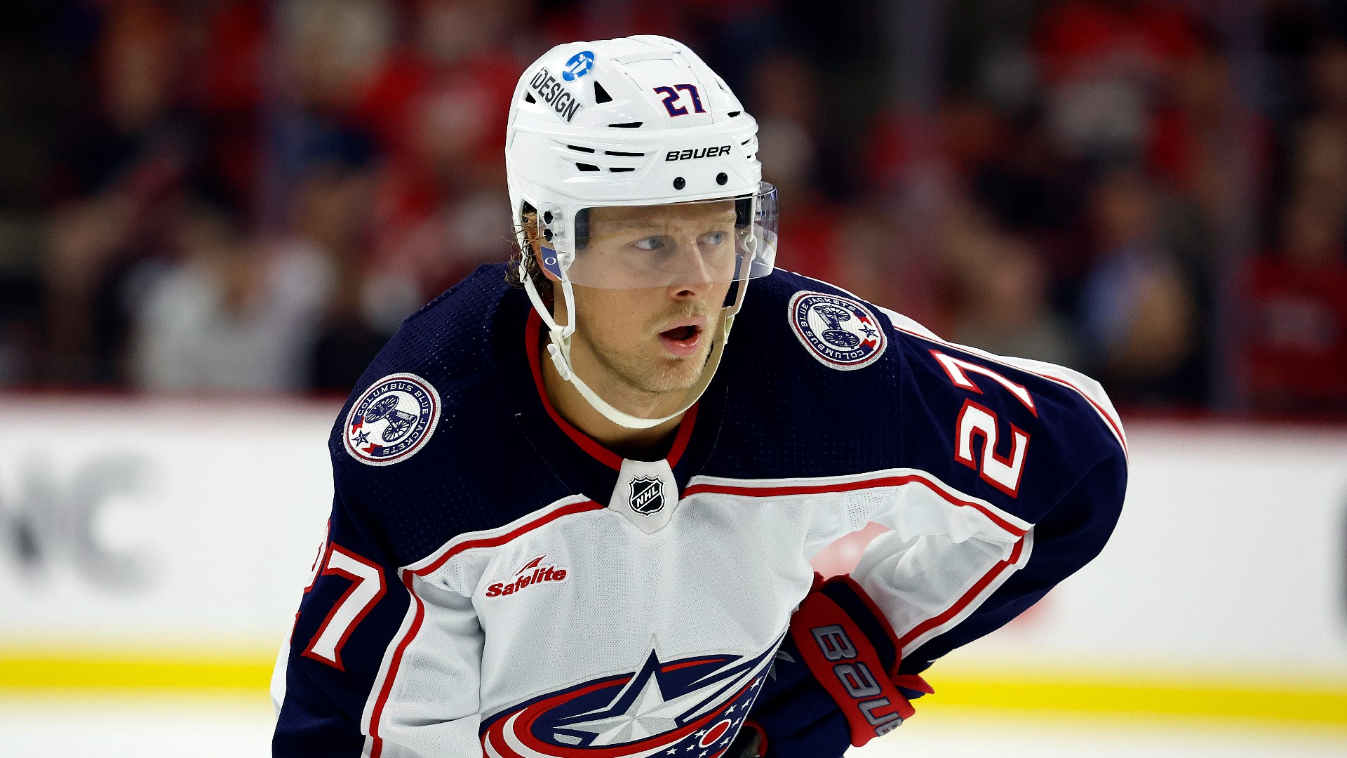 Blue Jackets defenseman Adam Boqvist breaks foot, placed on IR | 10tv.com