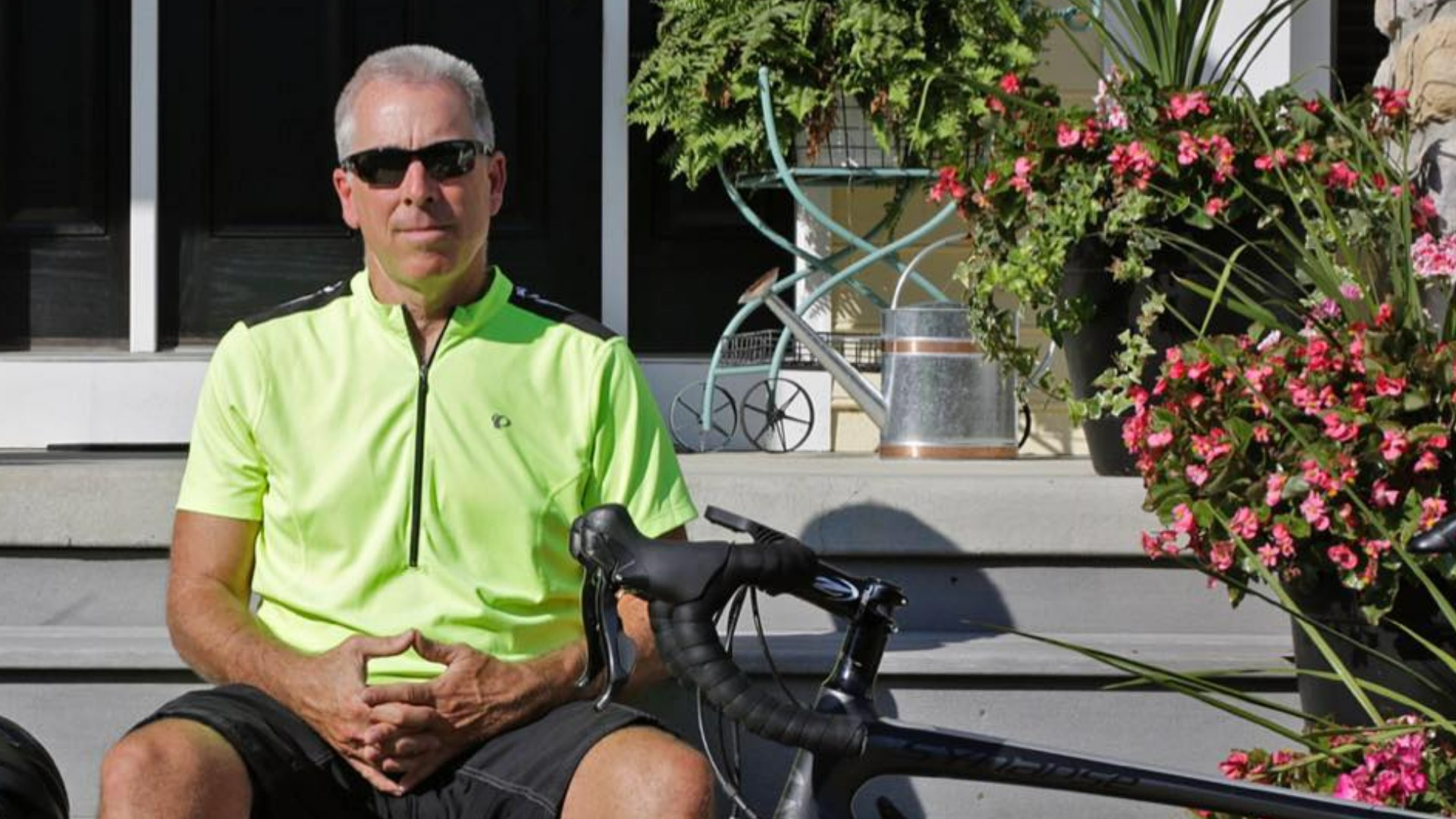 Scott Riden is now in a different kind of race, one that's taking him across the U.S. for Parkinson's research. Monday, he's stopping in Columbus.