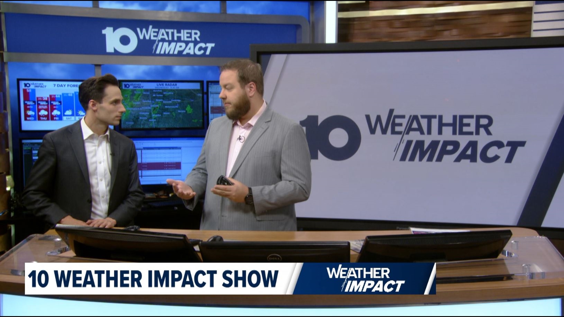 10TV meteorologists Dylan Robichaud and Michael Behrens tracking our first taste of winter weather this season, including explainers on wind chill and black ice.