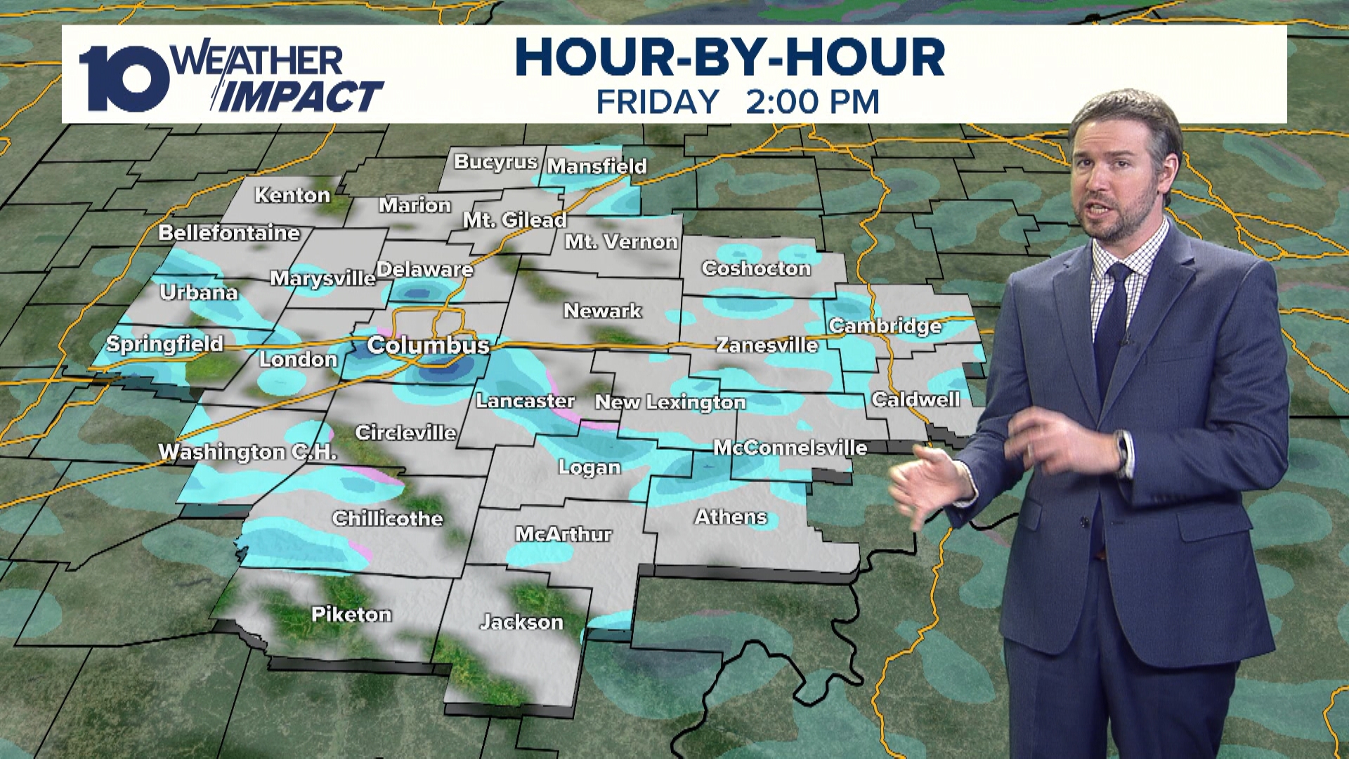 Meteorologist Mike Joyce shares all things weather with you! He breaks down the forecast for the big Buckeyes game and discusses winter weather coming next week.