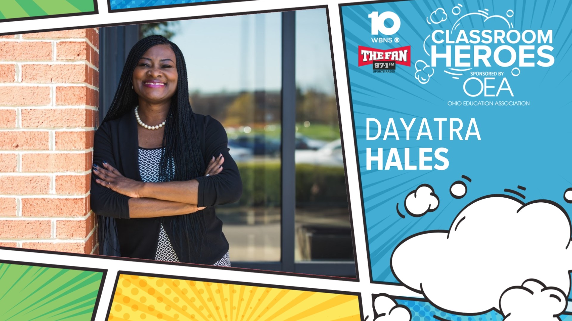 When Dayatra “Coach” Hales was surprised with the news she was being recognized as a Classroom Hero, she was certainly surprised.