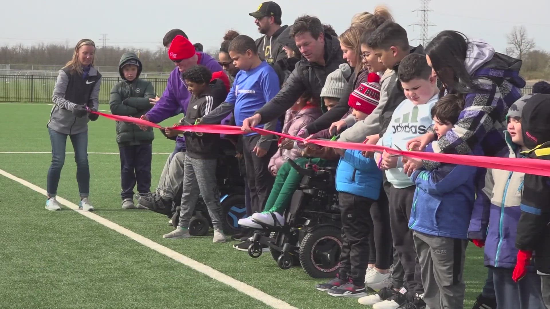 The One Field at the Galloway Sports Complex allows athletes of all abilities to play safely and without barriers.