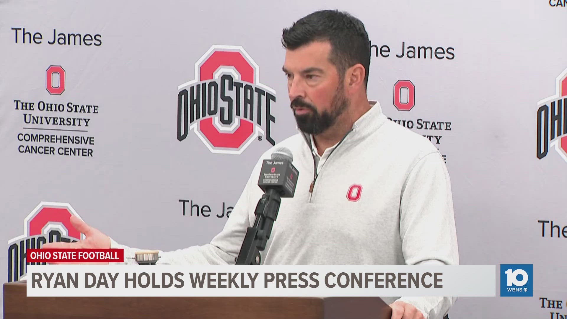 Head coach Ryan Day talked about Ohio State's matchup with Iowa on Saturday.