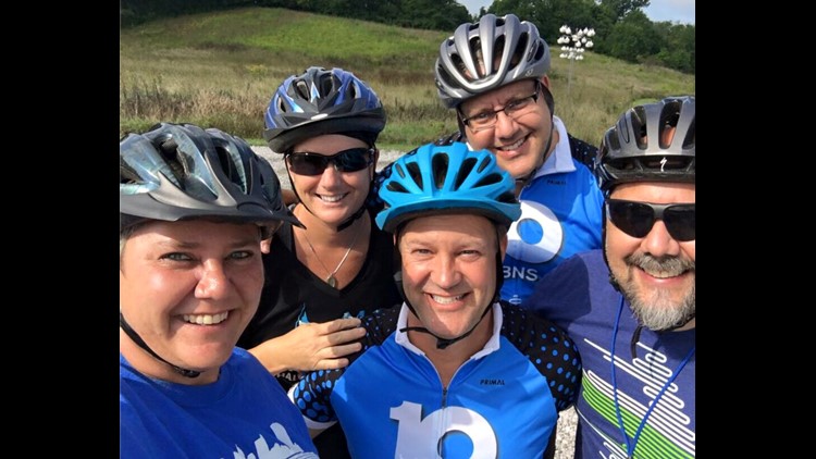 10TV riding in support of Chris Bradley in Pelotonia | 10tv.com