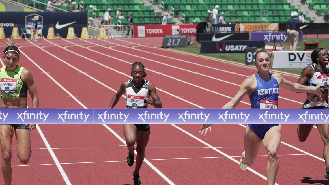 Abby Steiner races to 200meter U.S. title