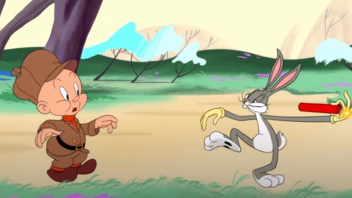 picture of elmer fudd with a gun