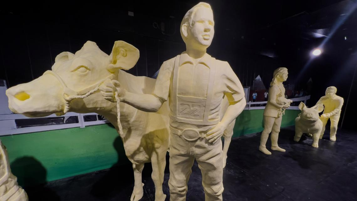 NY State Fair 2022 butter sculpture revealed