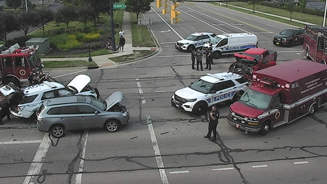 Columbus Police Officer Injured After Accident Near Polaris | 10tv.com