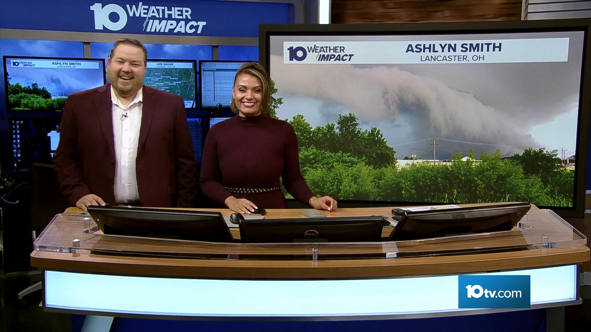 Meteorologist Michael Behrens and traffic anchor Breana Albizu break down the forecast for the weekend.