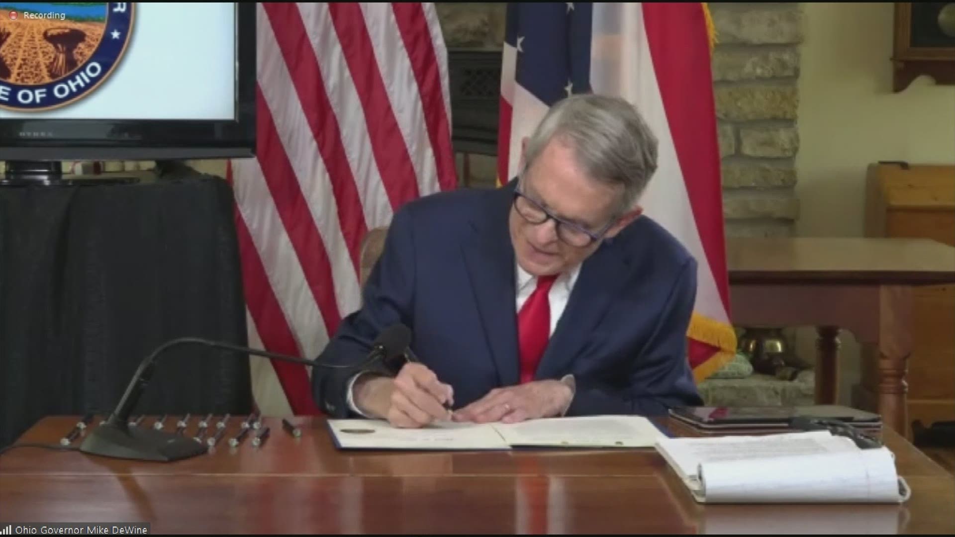 Ohio Governor Mike DeWine signed House Bill 606 into law Monday.
